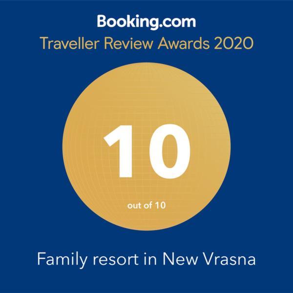 Family Resort In Vrasná Dış mekan fotoğraf